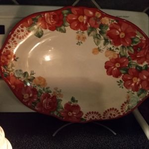 Pioneer woman platter